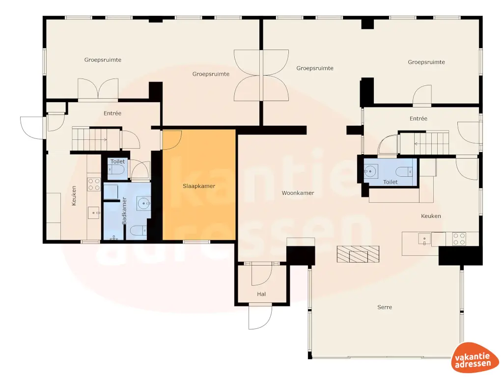 Vakantieadressen accommodatie afbeelding