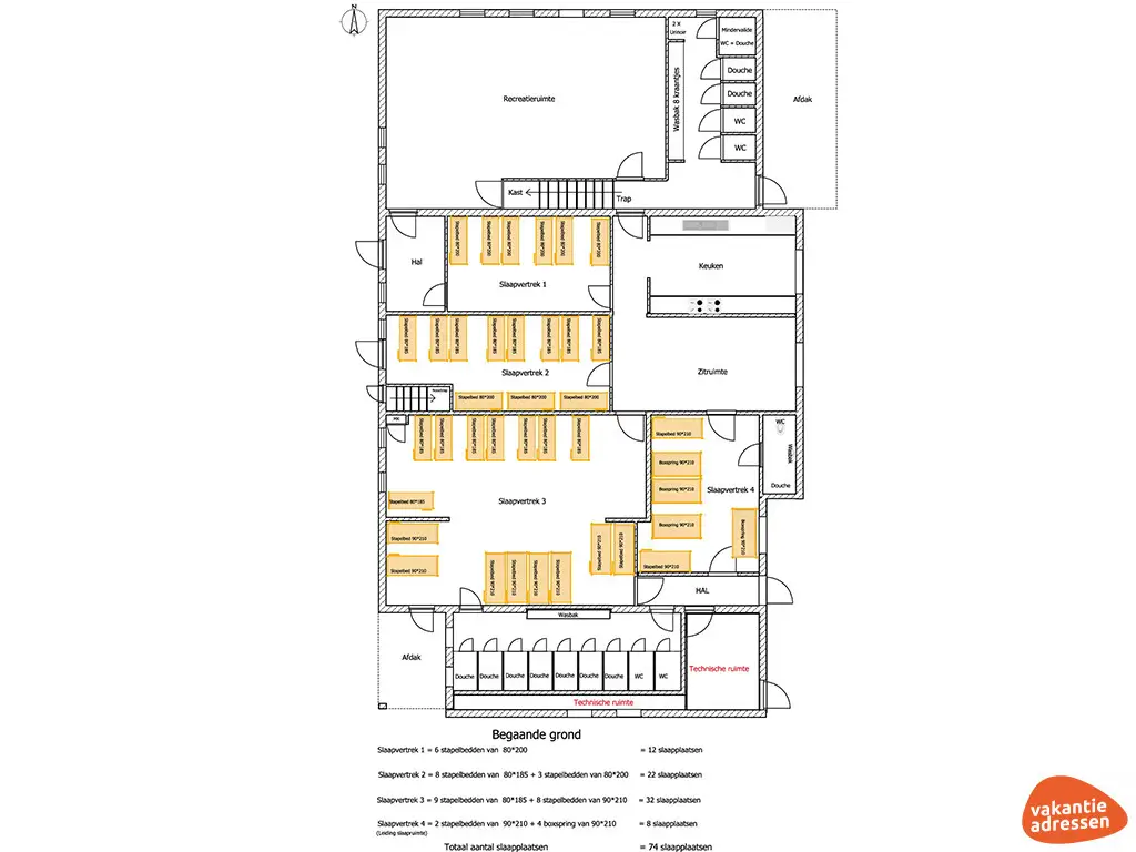 Vakantieadressen accommodatie afbeelding