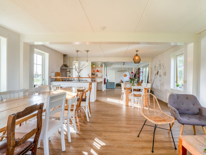 Ferienwohnung in Kollumerpomp (Friesland) für 15 Personen.