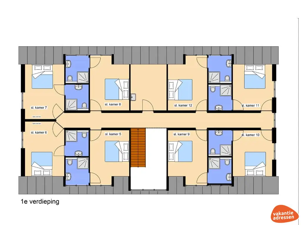 Ferienwohnung in Ane (Overijssel) für 30 Personen.