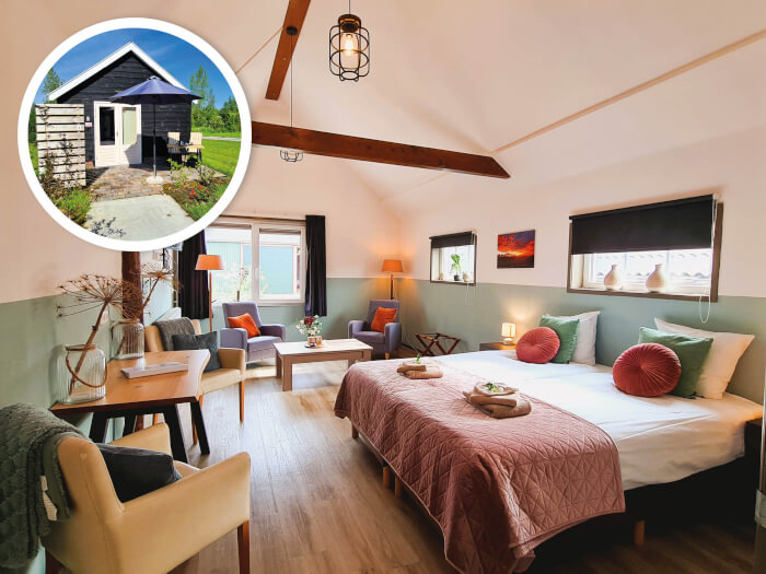Ferienwohnung in De Veenhoop (Friesland) für 15 Personen.