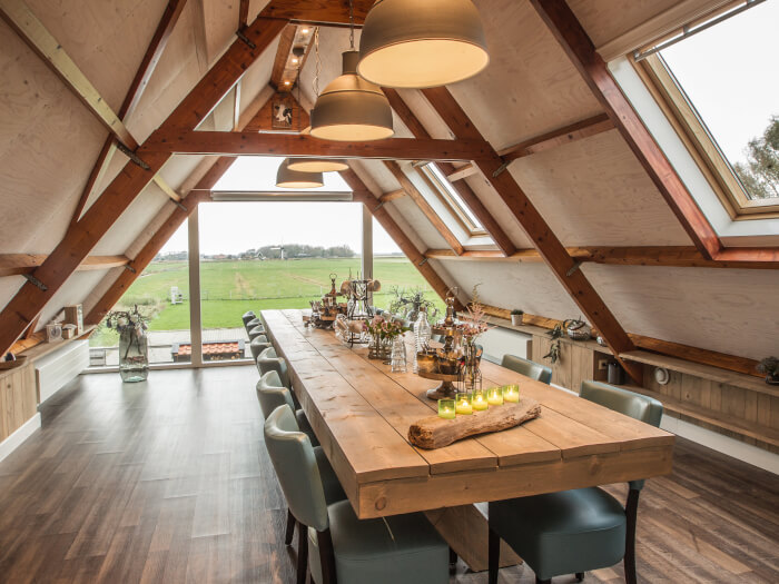 Ferienwohnung in Oudesluis (Nordholland) für 26 Personen.