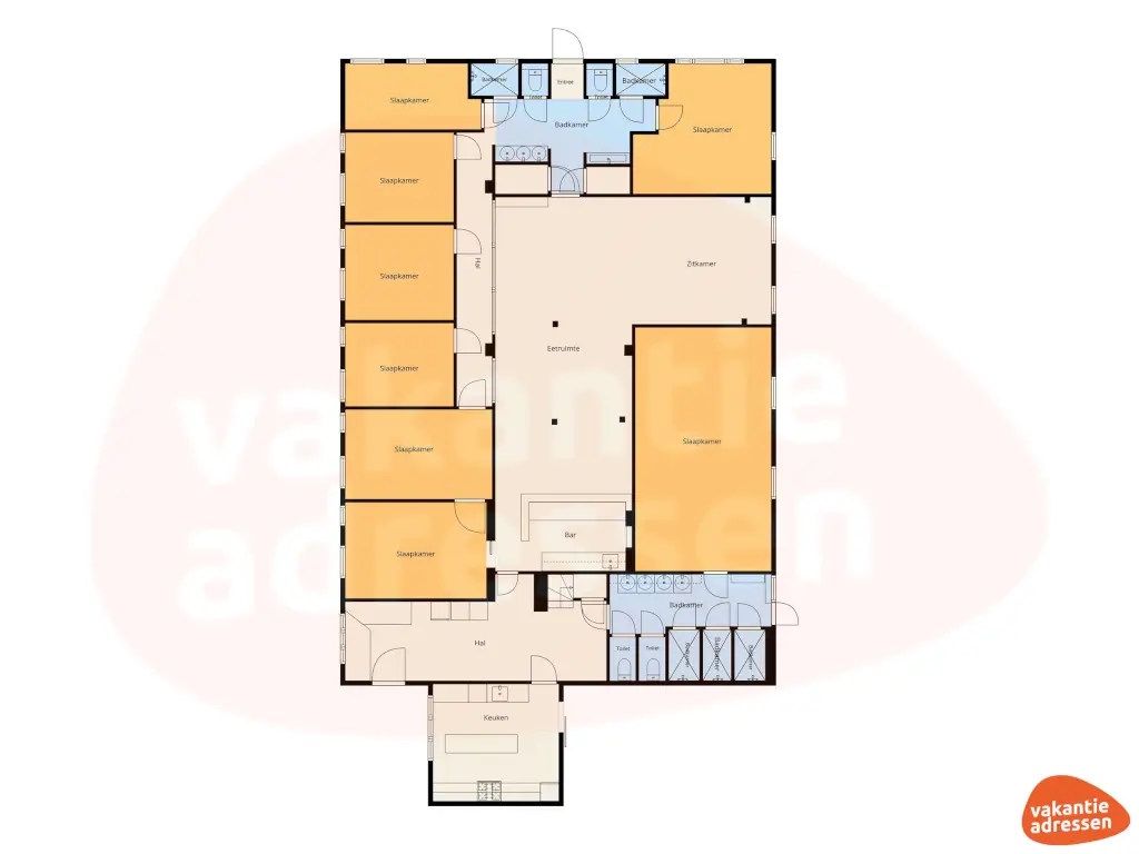 Vakantieadressen accommodatie afbeelding