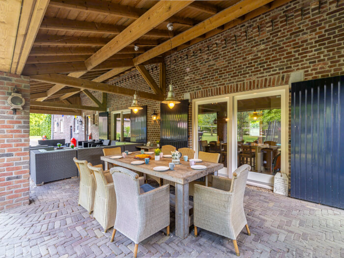 Ferienwohnung in Hunsel (Limburg) für 10 Personen.